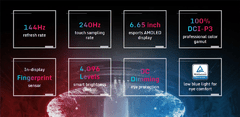Imagem do Global Version Redmagic 5G Gaming Mobile Phone Android 10 Snapdragon 865 Red Magic 6.65''AMOLED Turbo 64MP Fingerprint 4500mah