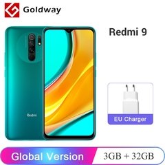 Global Version Xiaomi Redmi 9 3GB 32GB / 4GB 64GB Smartphone Helio G80 Octa Core 13MP Quad Camera 6.53