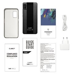 Imagem do CUBOT J8 Mobile Phones 3100mAh Battery Rear Triple Camera Smartphone Android 10 Business Backup 5.5? Small Cheap Cell Phone