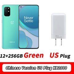 Global Rom Oneplus 8T Mobile Phone 6.55'' 120Hz AMOLED Display Snapdragon 865 Octa Core Android 11 in-screen 65W Warp Charge
