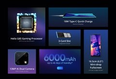Global Version Realme Narzo 30A Smartphone 4GB 64GB Helio G85 6.5 Inch Fullscreen 13MP AI Dual Camera 6000mAh 18W Quick Charge na internet