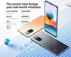 Global Version Xiaomi Redmi Note 10 Pro 6GB RAM 64GB / 128GB ROM Mobile Phone 108MP Camera Snapdragon 732G 120Hz AMOLED Display - loja online