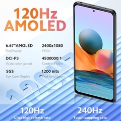 Global Version Xiaomi Redmi Note 10 Pro 6GB RAM 64GB / 128GB ROM Mobile Phone 108MP Camera Snapdragon 732G 120Hz AMOLED Display - comprar online