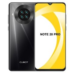 CUBOT Note 20 Pro Cell Phone 8+128GB Rear Quad Camera 12MP NFC Smartphone 4g 6.5? HD Display Android 10 Telephone 4200mAh na internet