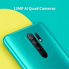 Global Version Xiaomi Redmi 9 4GB 64GB Smartphone Helio G80 Octa Core 13MP Quad Camera 6.53 - comprar online