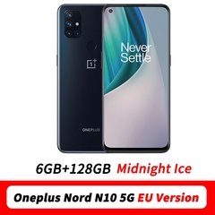 Global Version OnePlus Nord N10 5G Mobile Phone 6.49 inch 90Hz Smooth Display 6GB 128GB Snapdragon 690 64MP Quad Camera NFC