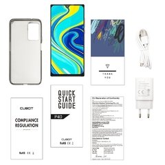 CUBOT P40 Smartphone With A Powerful 20MP Selfie Camera 4200 Battery Mobile Phone 128 gb 6.2 Inch Android 10 NFC Cellphones na internet