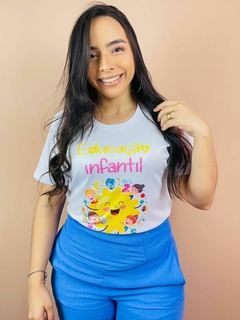 T-shirt Canelada Educação infantil