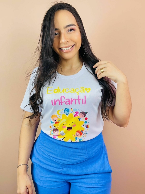 T-shirt Canelada Educação infantil