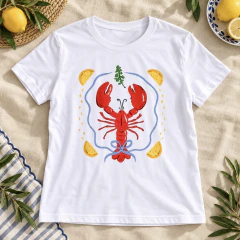 T-SHIRT SUEDE - LAGOSTA na internet