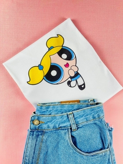 T-shirt Canelada Meninas Super poderosas: Lindinha - comprar online