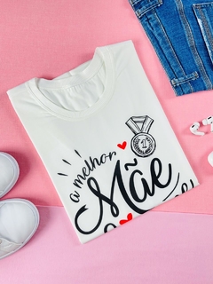 T-shirt Trend Soft A melhor mãe sempre - comprar online