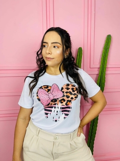 T-shirt Canelada Minnie minimalista - comprar online