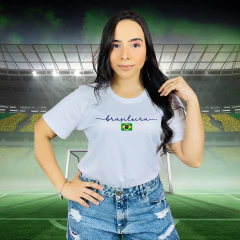 T-SHIRT RIBANA CANELADA COPA DO MUNDO BORA BRASIL - comprar online
