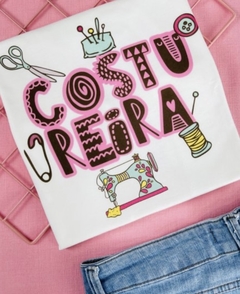 T-shirt ribana canelada Costureira