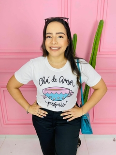 T-shirt Canelada Chá de amor próprio - comprar online