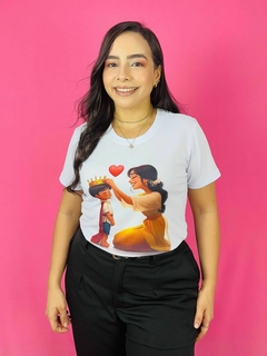T-SHIRT CANELADA T-SHIRT CANELADA FILHO REI - comprar online