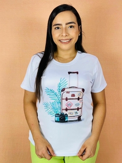 T-shirt Canelada Mala de viagem