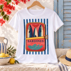 T-SHIRT SUEDE - SARDINES na internet