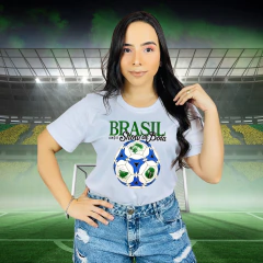 T-SHIRT RIBANA CANELADA COPA DO MUNDO BORA BRASIL na internet