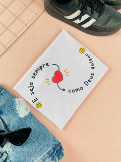 T-shirt Canelada E seja sempre como deus quiser