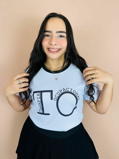 T-SHIRT CANELADA TERAPIA OCUPACIONAL na internet