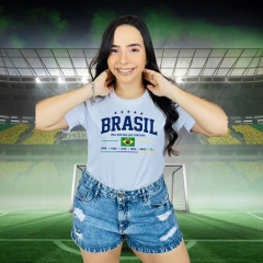 T-SHIRT RIBANA CANELADA COPA DO MUNDO BORA BRASIL - comprar online
