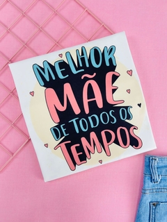 T-shirt Trend Soft Melhor mãe de todos os tempos