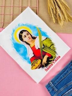T-shirt ribana canelada Santa Luzia