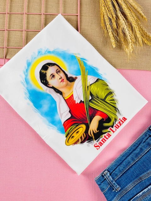 T-shirt ribana canelada Santa Luzia