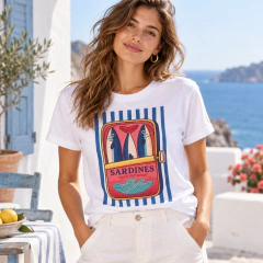 T-SHIRT SUEDE - SARDINES - comprar online
