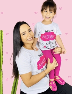 T-shirt Canelada Sou o pacotinho de amor da mamãe