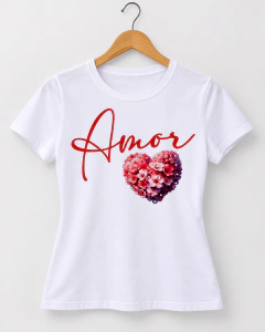 T-SHIRT SUEDE - AMOR