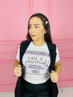 T-shirt Canelada Lembre você é incrível