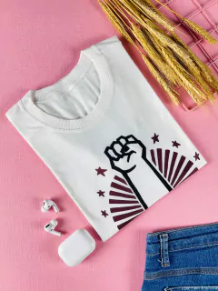 T-shirt ribana canelada Mulé Arretada - comprar online