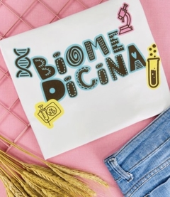T-shirt ribana canelada Biomedicina