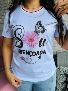 T-SHIRT CANELADA SOU ABENÇOADA na internet