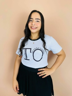 T-SHIRT CANELADA TERAPIA OCUPACIONAL