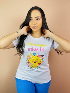 T-shirt Canelada Educação infantil - Fabi T-shirts