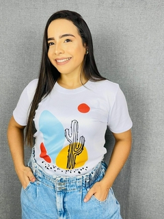T-shirt Canelada Sertão colorido