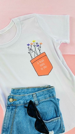 T-shirt Canelada Se regue todos os dias