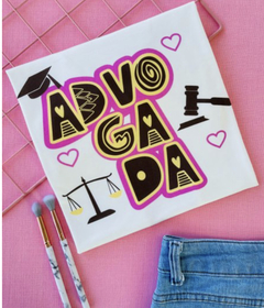 T-shirt ribana canelada Profissão: Advogada