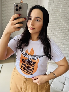 T-SHIRT CANELADA SANTOS FRUTOS - comprar online