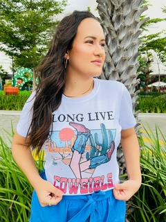 T-shirt Canelada Long live Cowgirls( Viva as vaqueiras) - Fabi T-shirts