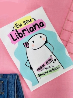 T-shirt ribana canelada Flork Signo Libra