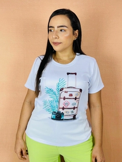 T-shirt Canelada Mala de viagem na internet