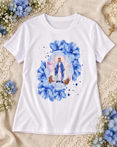 T-SHIRT SUEDE - NOSSA SENHORA DAS GRAÇAS na internet