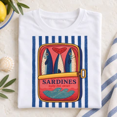 T-SHIRT SUEDE - SARDINES - Fabi T-shirts
