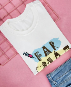 T-shirt ribana canelada Farmácia - comprar online