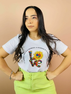 T-shirt Canelada O autismo não é o inimigo. Oinimigo é o preconceito - comprar online